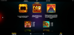 Aztec Gold Extra Gold Megaways slot game symbols
