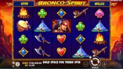 Bronco Spirit slot game reel