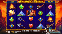 Bronco Spirit slot game won
