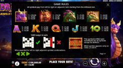 Drago Jewels of Fortune slot game symbols