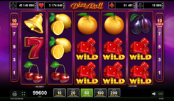 Dice and Roll slot game win