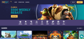 PayDay Casino slots home page