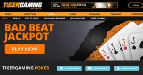 TigerGaming Casino Home Page Bonus